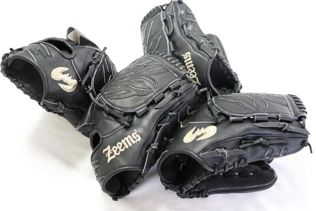 良品】硬式用ジームスZL-380CMキャッチャーミットイエローブラック